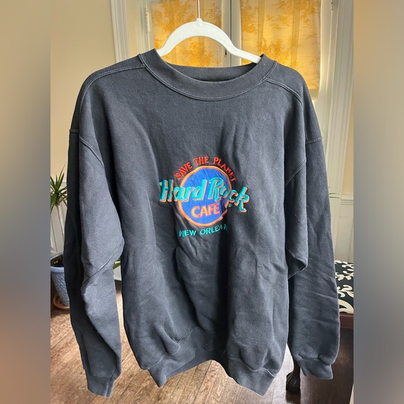 Vintage Hard Rock Save The Planet Sweatshirt - Picture 2 of 5